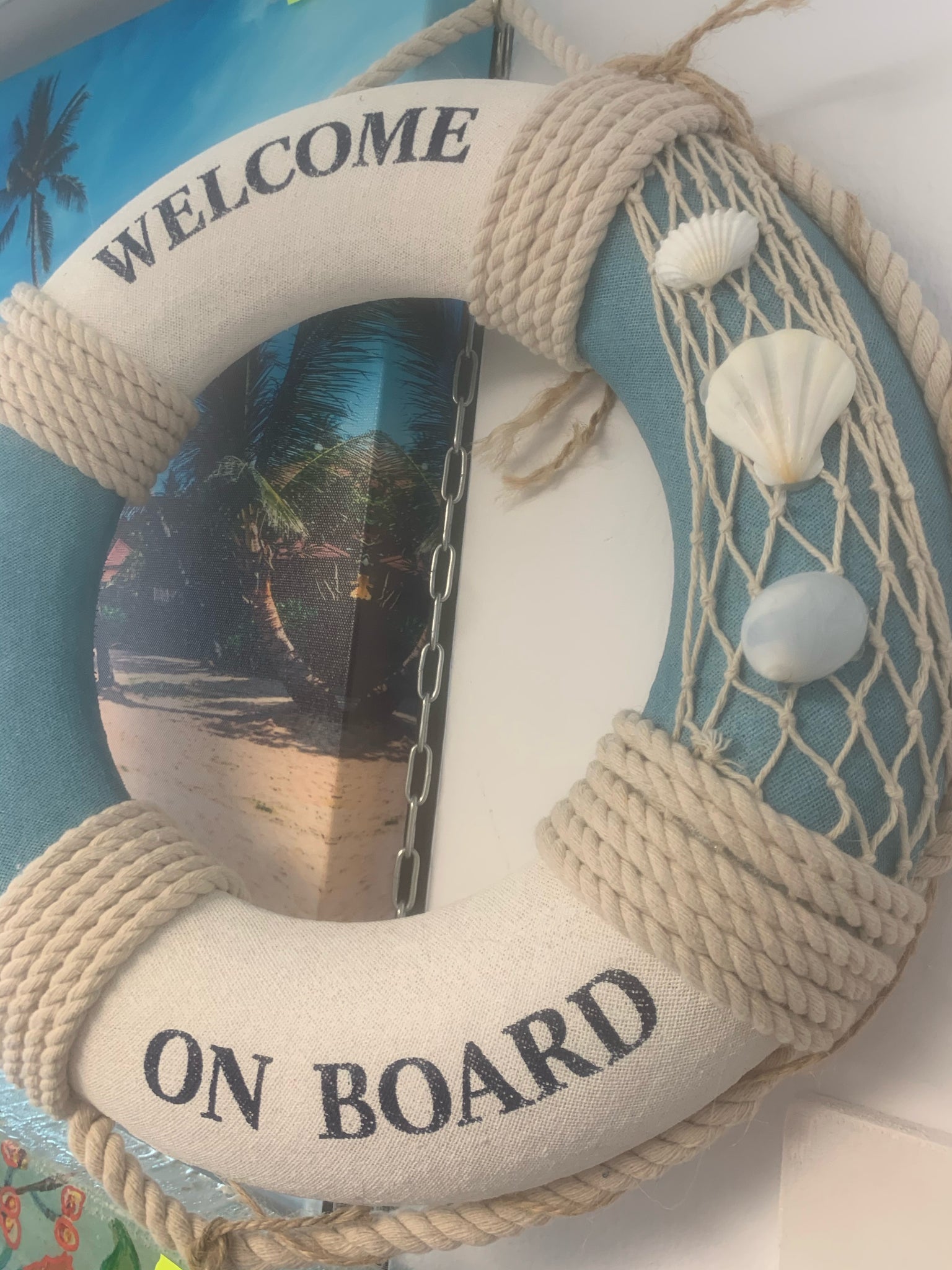 1pc Mediterranean Swimming Ring Lifebuoy Resin Decoration - Temu