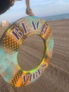 Buoy decoration beach vibes