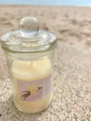 Candle glass vanilla